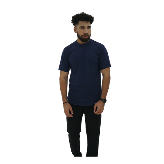 LuxKnit Tees - Navy