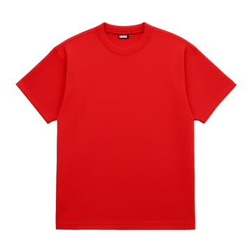 Over Size Tees - Red